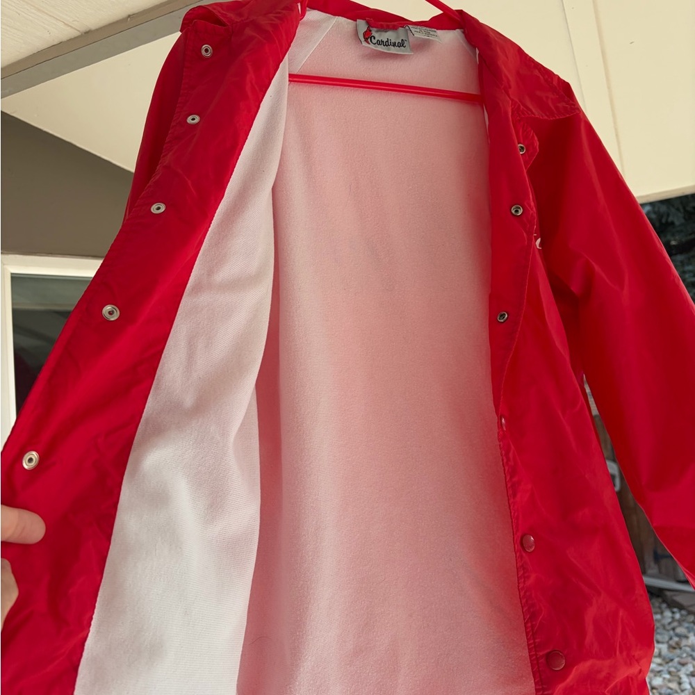 Deftones Red Windbreaker Jacket - image 4